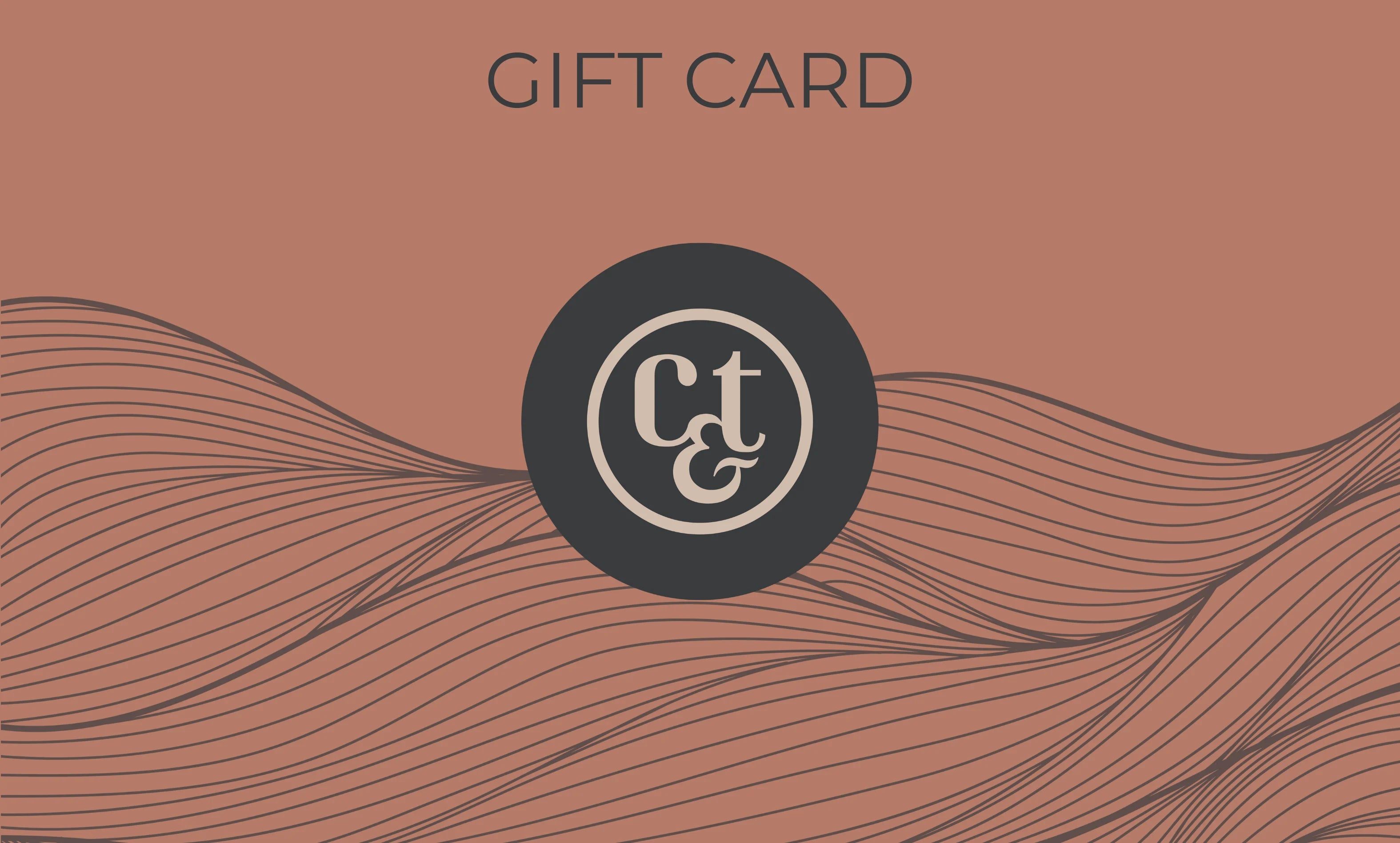 Gift card with a validity of one year